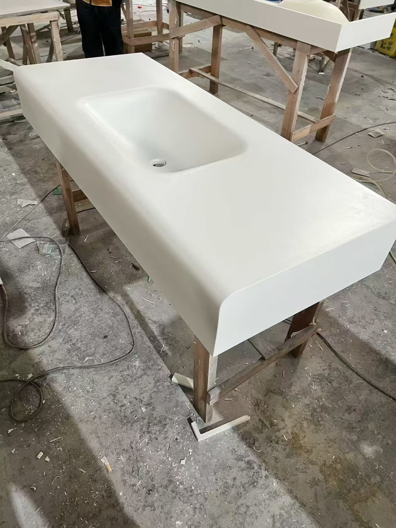 圆弧盆